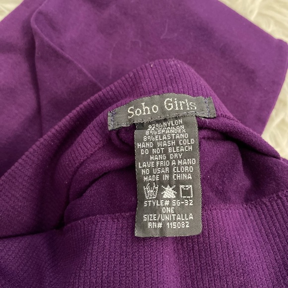 Purple Leggings - Picture 3 of 3